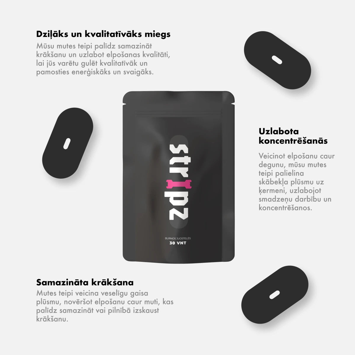 STRIPZ™ mutes teipi