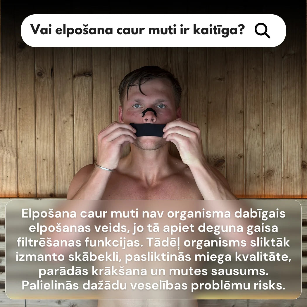 Stripz™ pret krākšanu komplekts mierīgam miegam