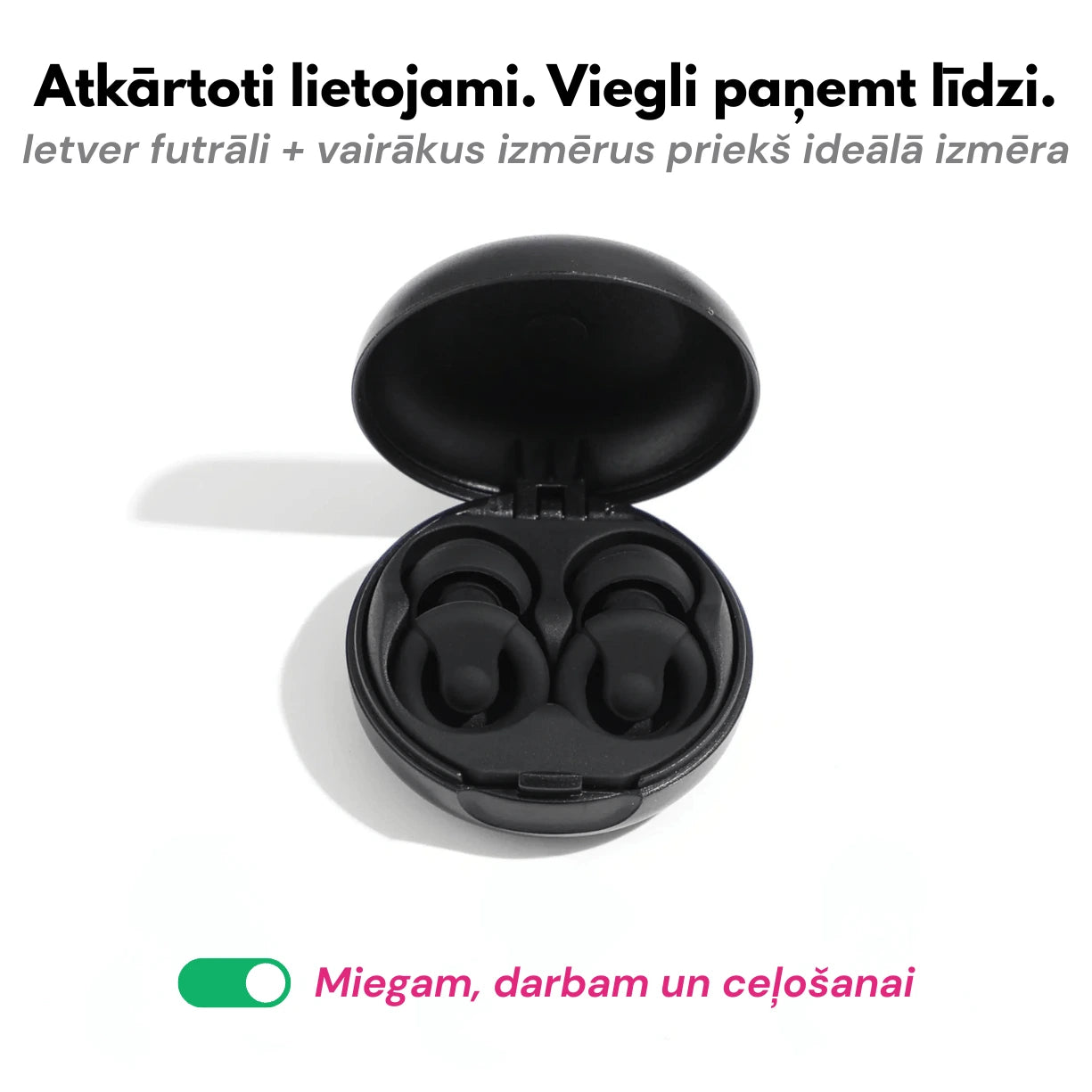 STRIPZ trokšņu slāpējošie ausu aizbāžņi