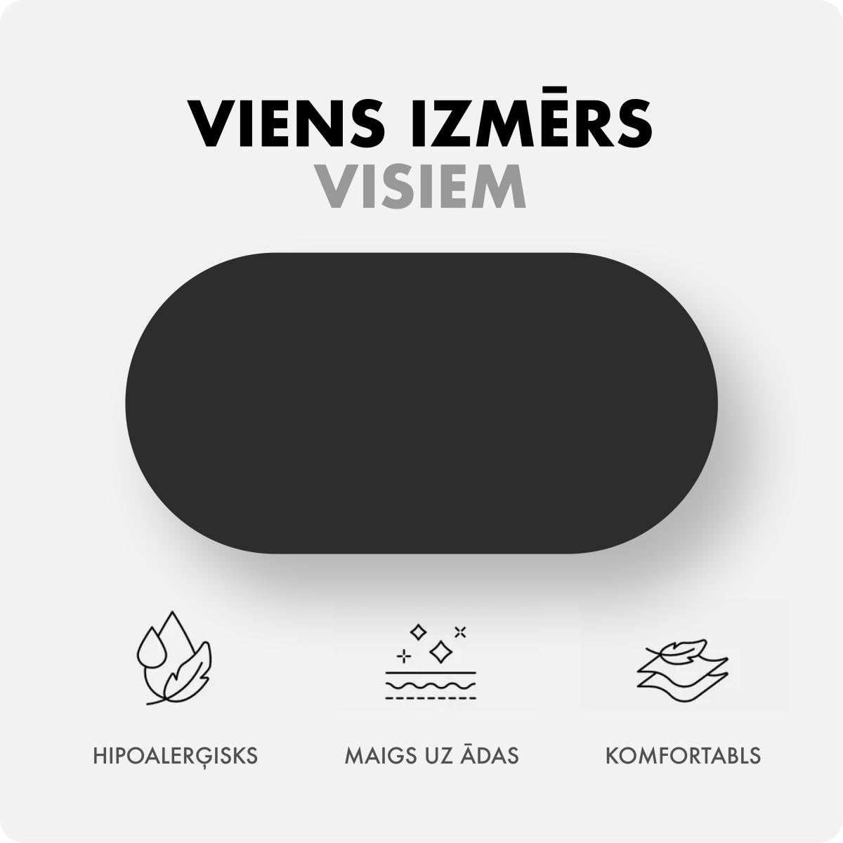 Mutes teips STRIPZ - Miegui ir sportui - STRIPZ