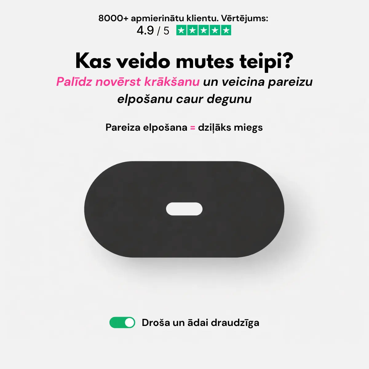 STRIPZ™ mutes teipi