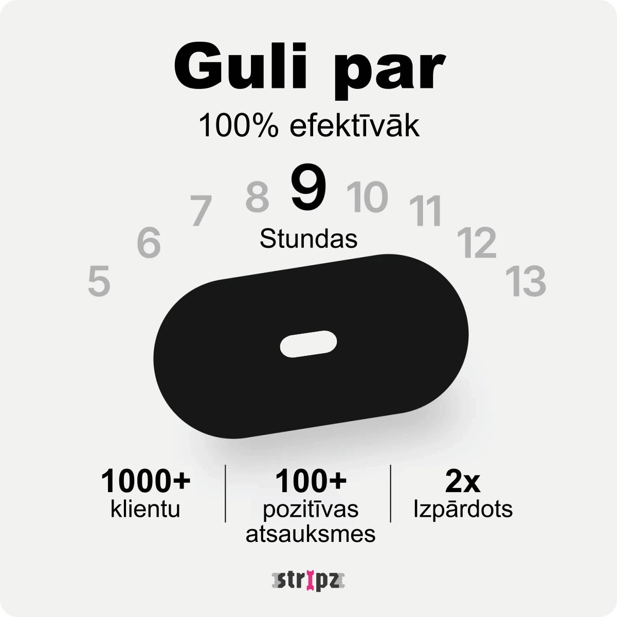 STRIPZ™ mutes teipi
