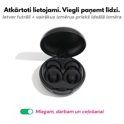 STRIPZ trokšņu slāpējošie ausu aizbāžņi
