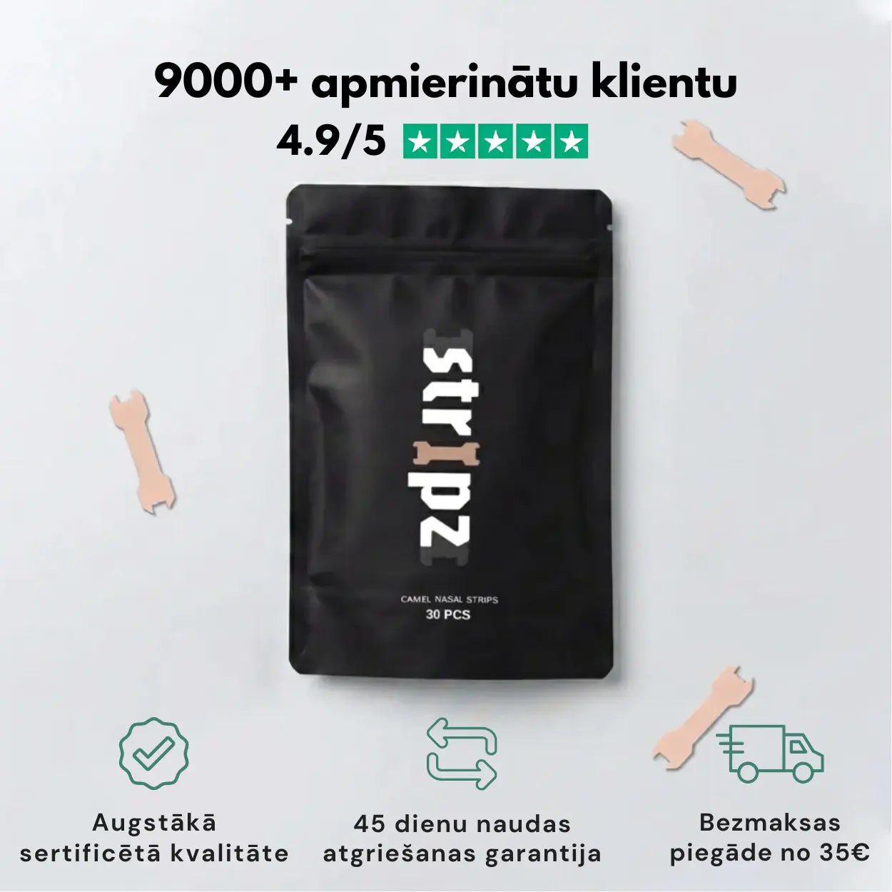 STRIPZ™ deguna teipi