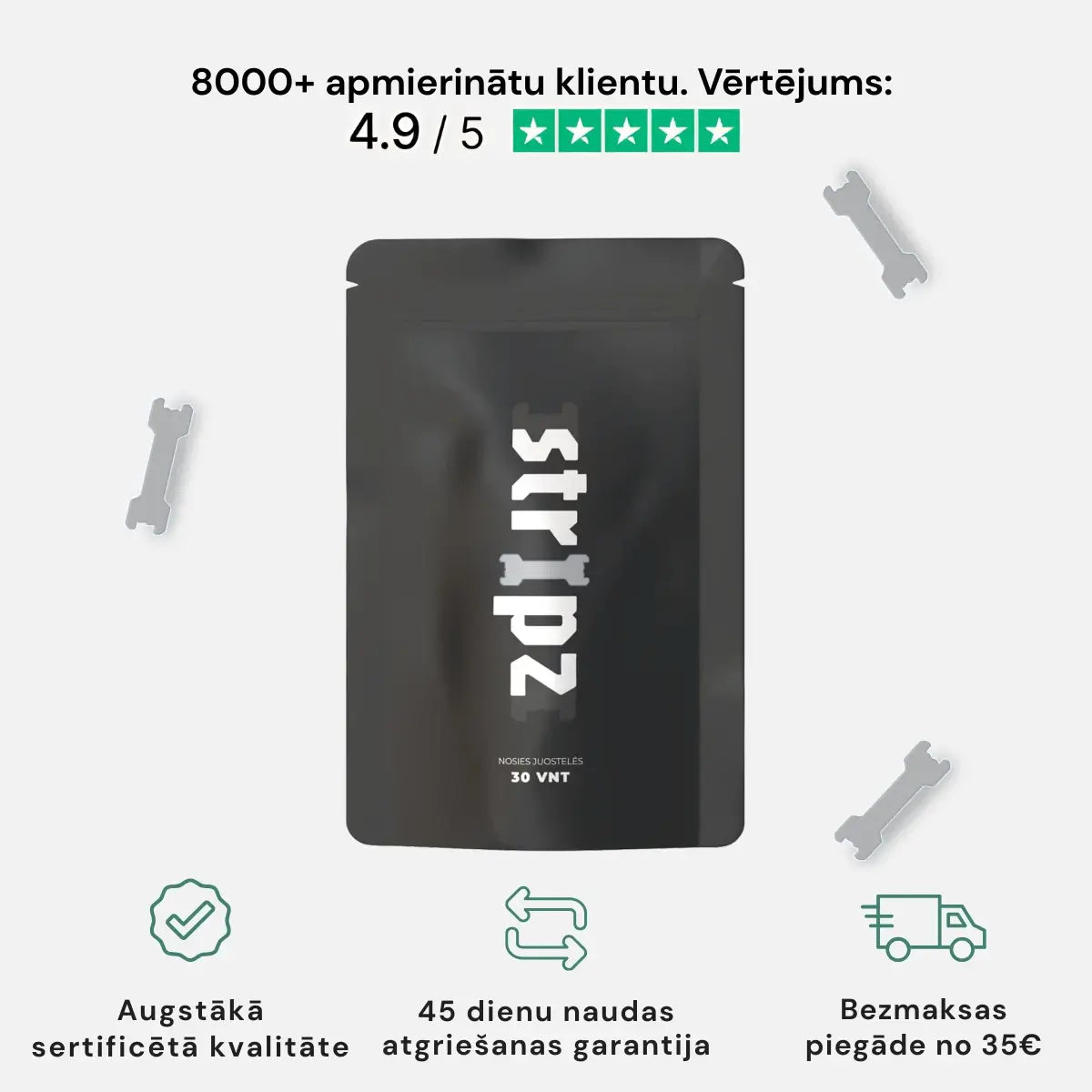 STRIPZ™ deguna teipi
