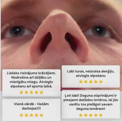 Stripz magnētiskās deguna teipi