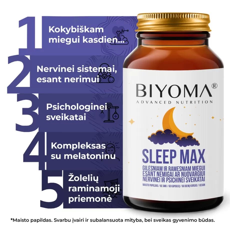 SLEEP MAX - Miegui ir sportui - STRIPZ